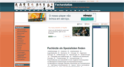 Desktop Screenshot of facharztatlas.de